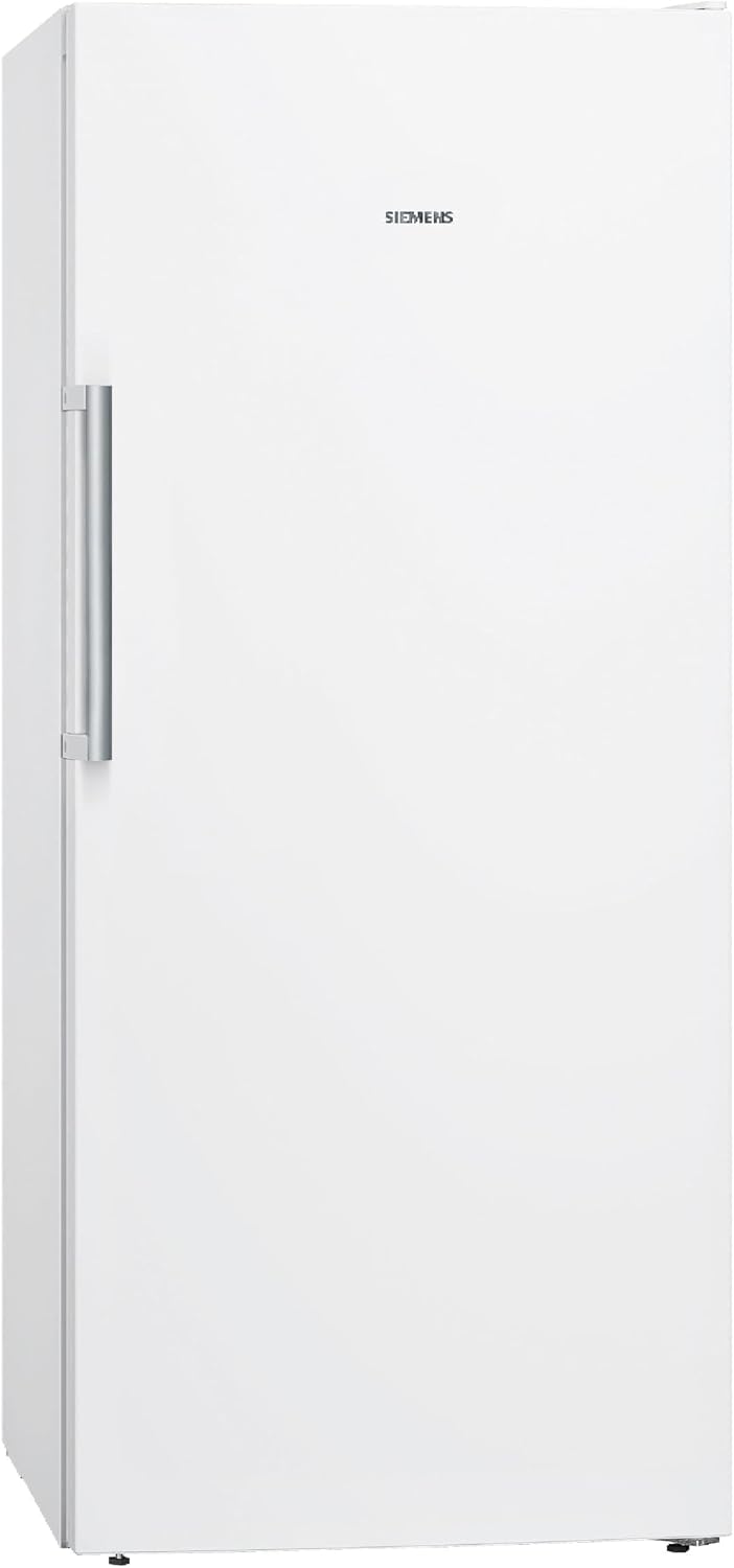Siemens GS51NAWCV iQ500 Freistehender Gefrierschrank, 161 x 70 cm, 289 L, noFrost nie wieder abtauen, bigBox Platz für großes Gefriergut