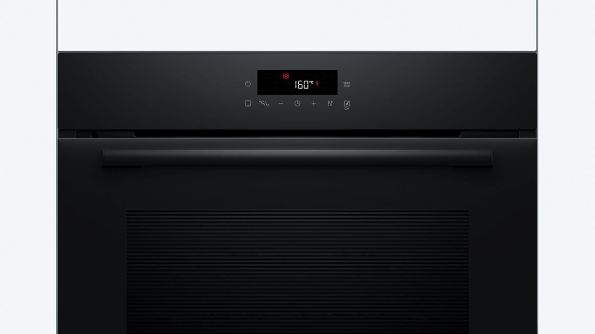 Bosch HBA272BB3, Stiftung Warentest GUT (2,0)*, Serie 4 Einbau-Backofen 60 x 60 cm, Pyrolyse-Selbstreinigung & Hydrolyse