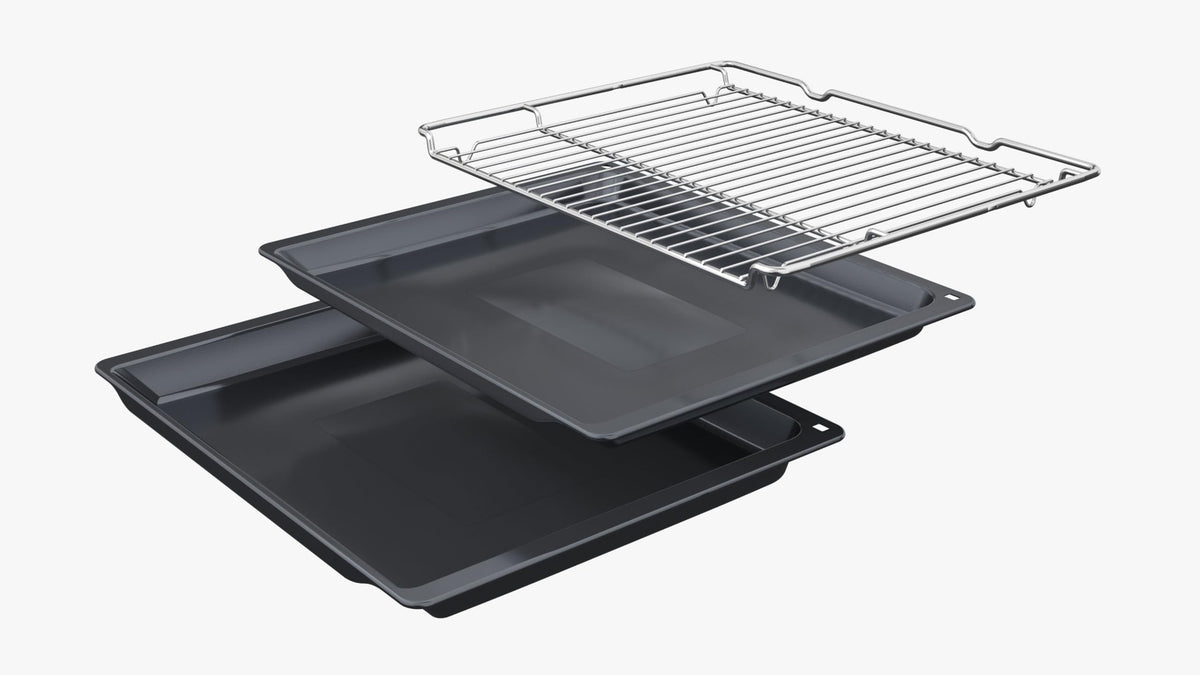 Siemens iQ700 Smarter Einbau-Backofen 60 x 60 cm Edelstahl HB774G1B1