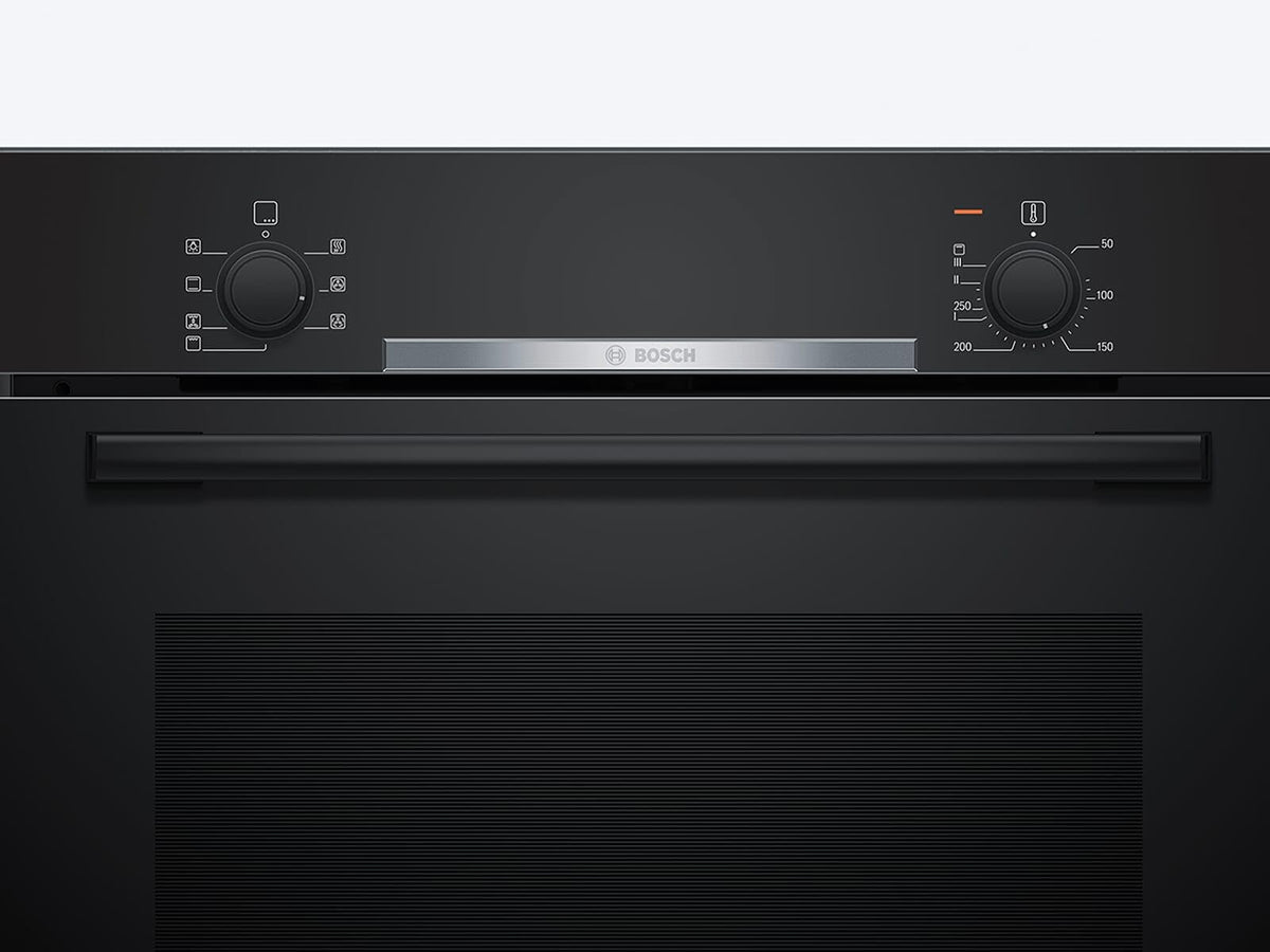 Bosch HBA272BB3, Stiftung Warentest GUT (2,0)*, Serie 4 Einbau-Backofen 60 x 60 cm, Pyrolyse-Selbstreinigung & Hydrolyse