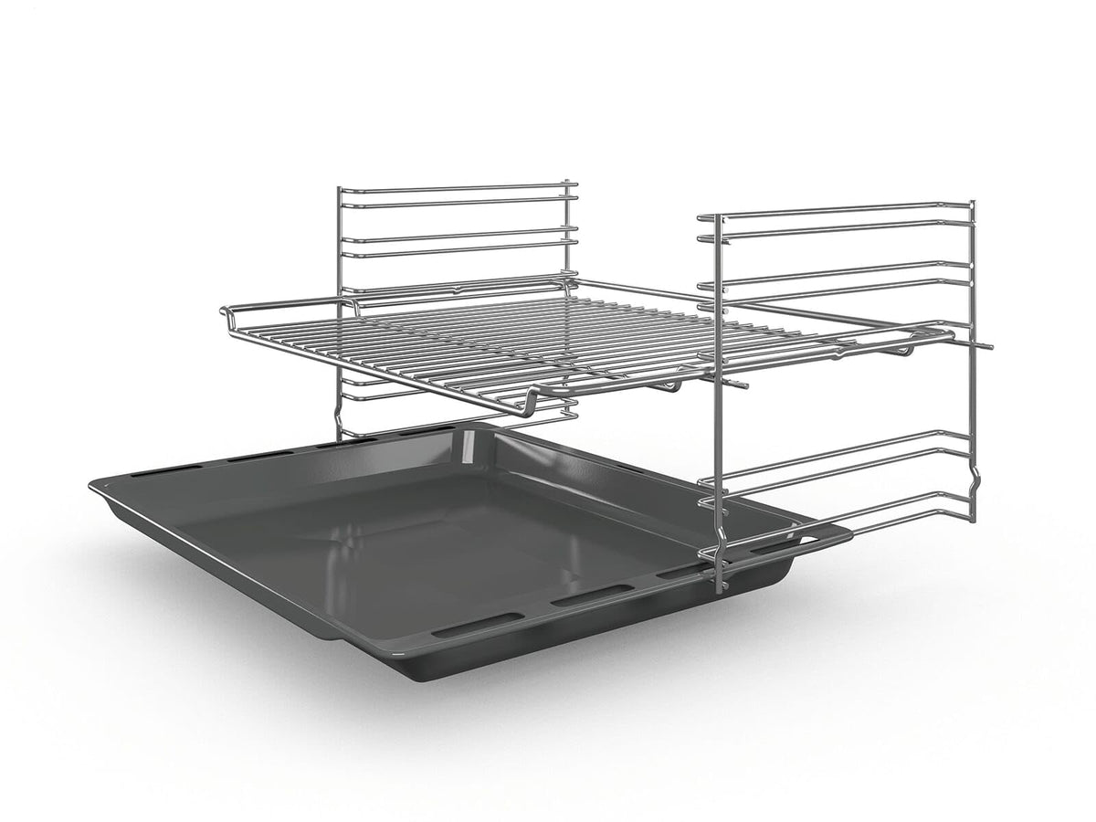 Bosch HBA272BB3, Stiftung Warentest GUT (2,0)*, Serie 4 Einbau-Backofen 60 x 60 cm, Pyrolyse-Selbstreinigung & Hydrolyse