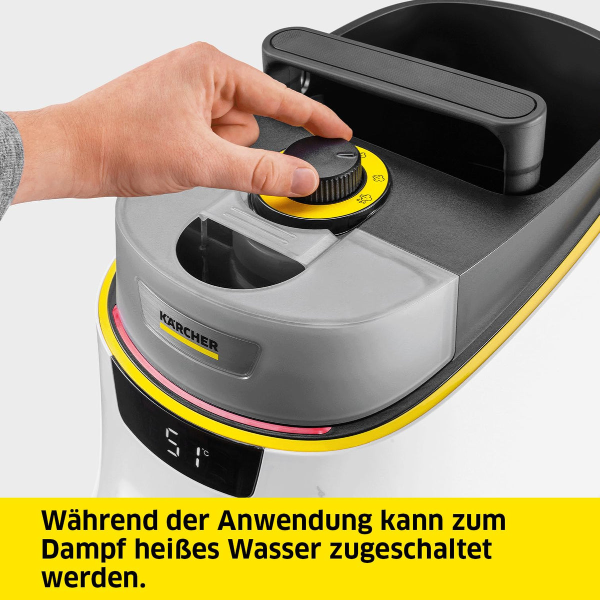 Kärcher Dampfreiniger SC 5 Deluxe Signature Line, Dampfdruck: 4 bar