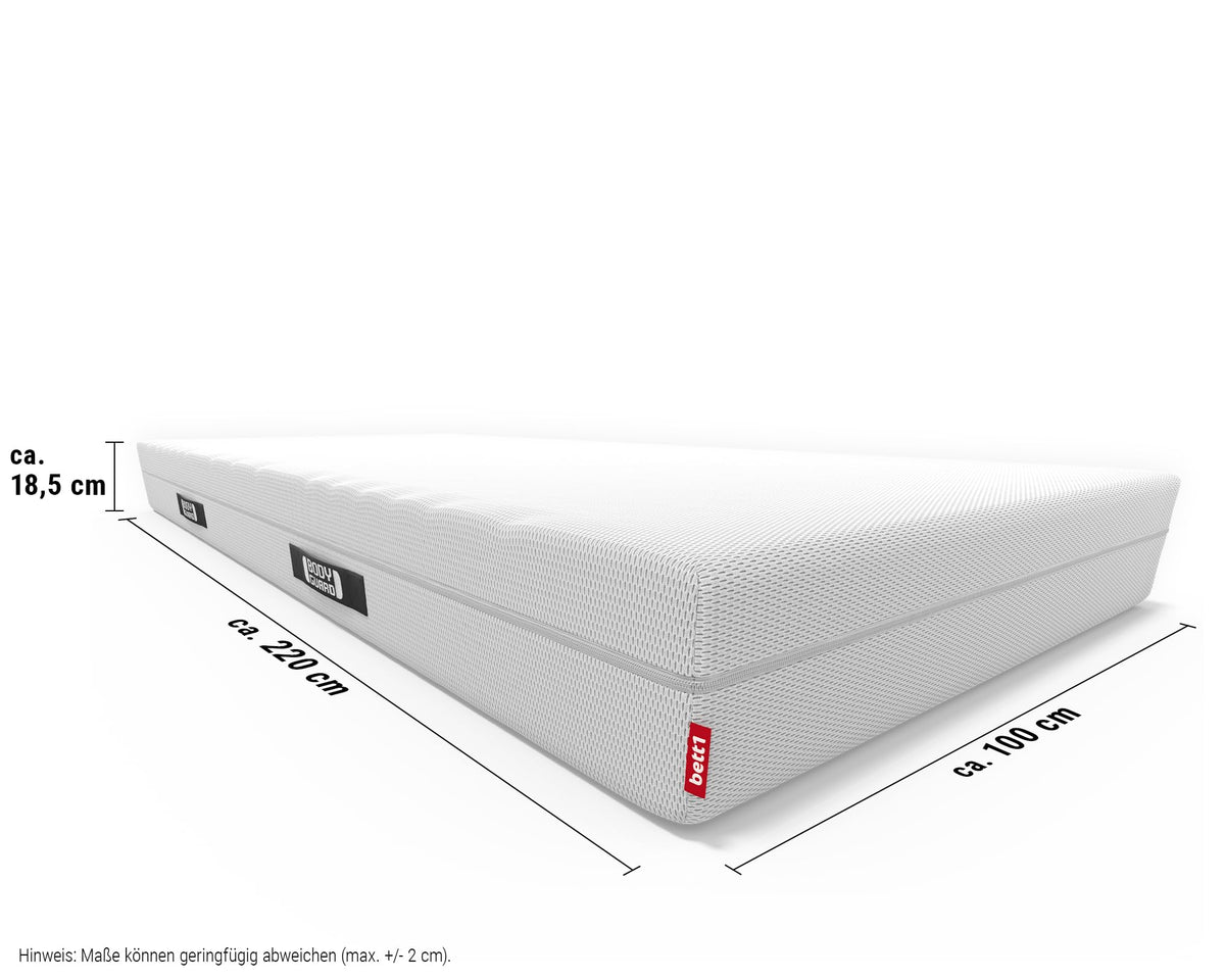 bett1 Bodyguard Anti-Kartell-Matratze 140x200 cm