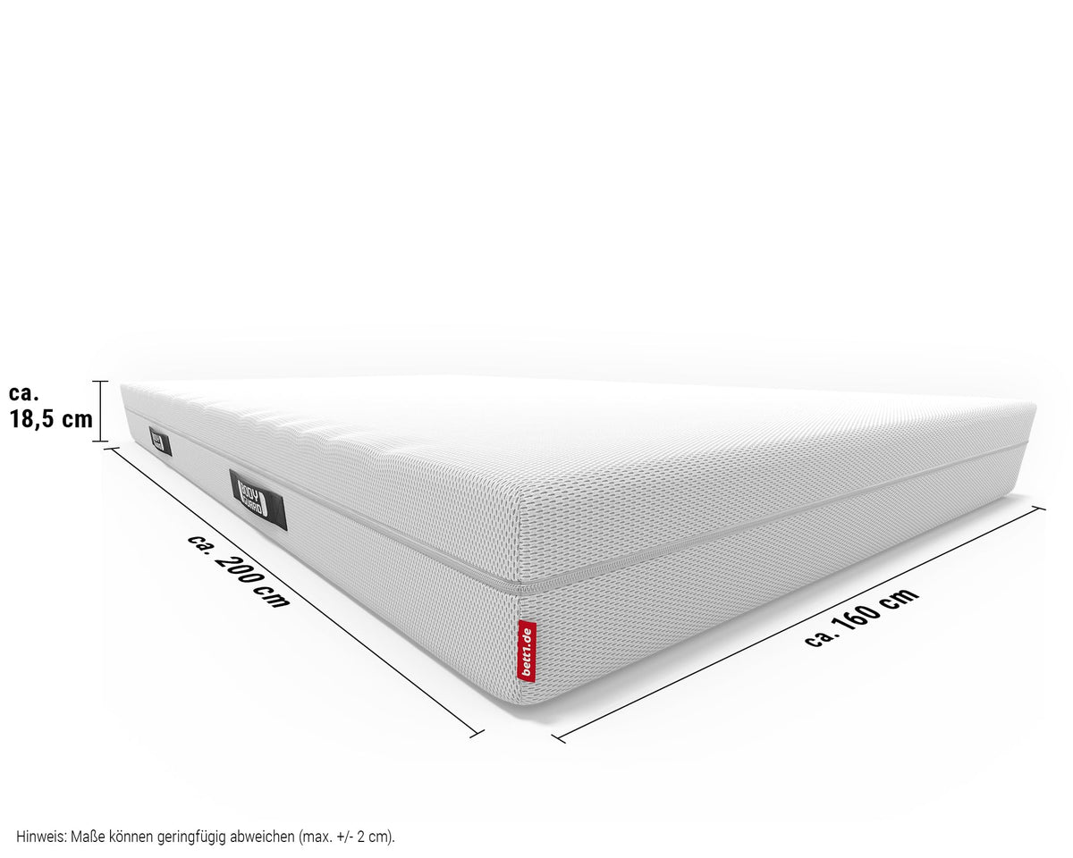 bett1 Bodyguard Anti-Kartell-Matratze 140x200 cm
