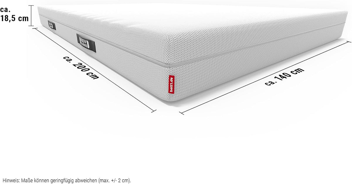 bett1 Bodyguard Anti-Kartell-Matratze 140x200 cm