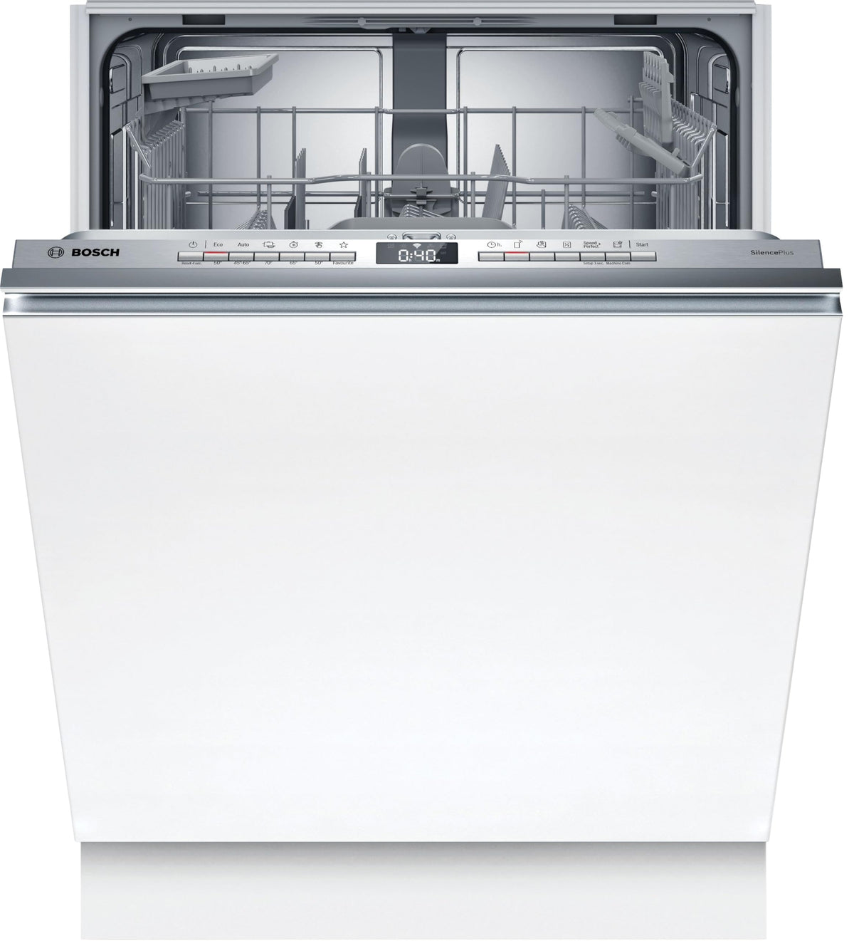 Bosch SMV4ECX32E, Serie 4, Smarter Geschirrspüler Vollintegriert 60 cm, Besteckschublade, Made in Germany Spülmaschine