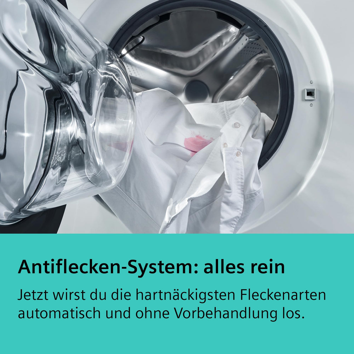 Siemens iQ500 Waschmaschine 10 kg 1400 UpM SmartFinish WG54G2Z41