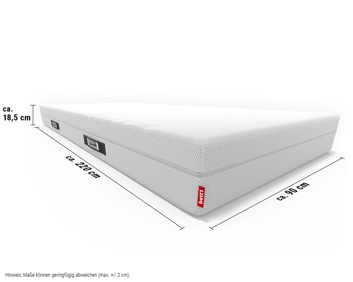 bett1 Bodyguard Anti-Kartell-Matratze 140x200 cm