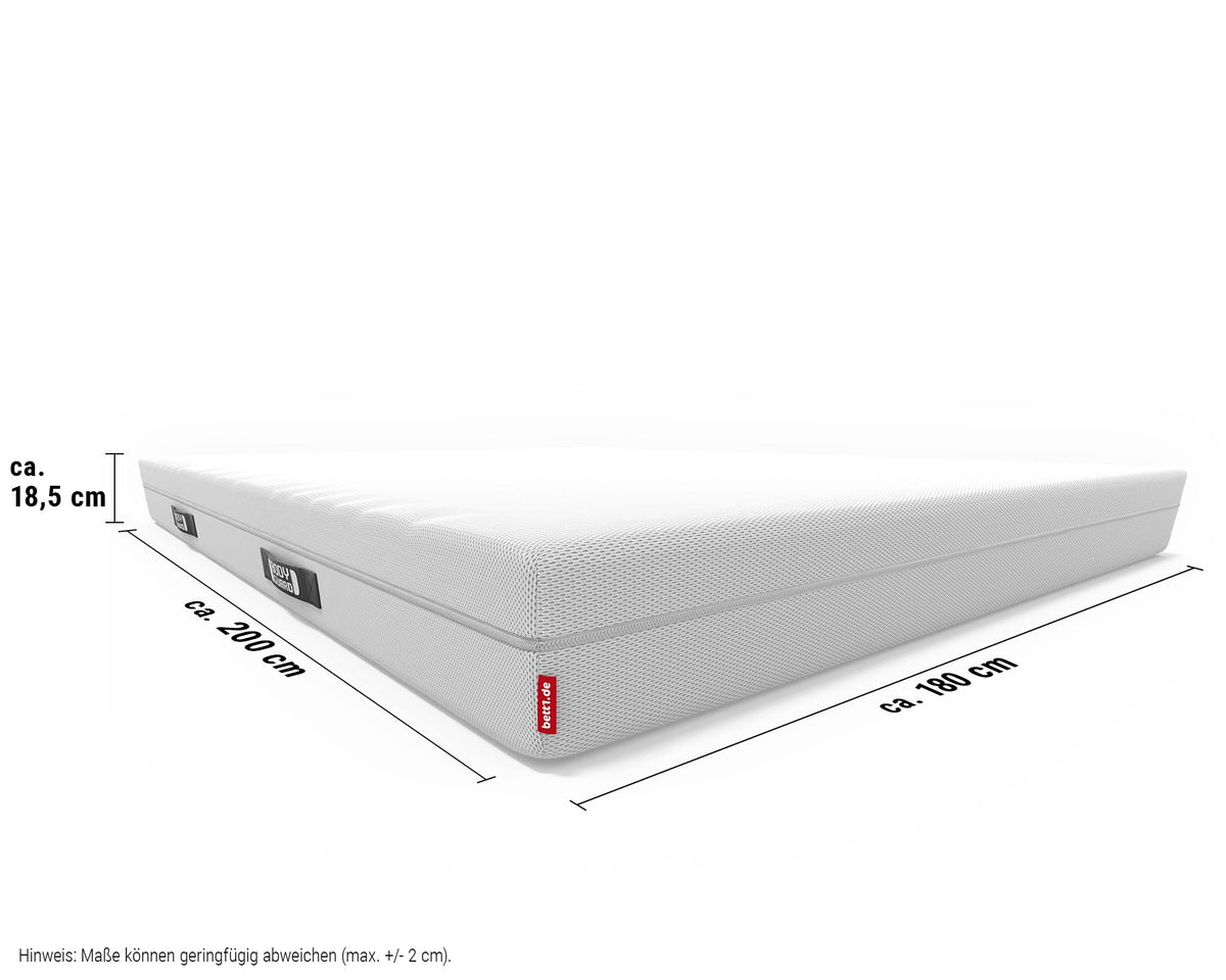 bett1 Bodyguard Anti-Kartell-Matratze 140x200 cm