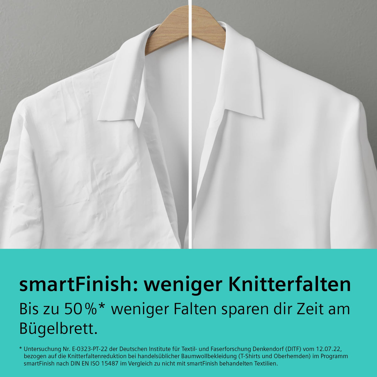 Siemens iQ500 Waschmaschine 10 kg 1400 UpM SmartFinish WG54G2Z41