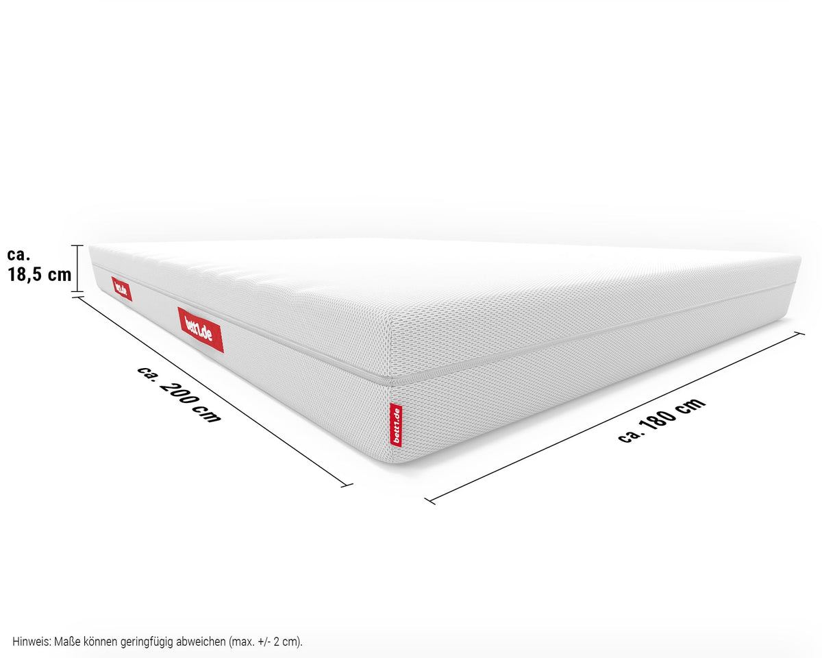 bett1 Bodyguard Anti-Kartell-Matratze 140x200 cm