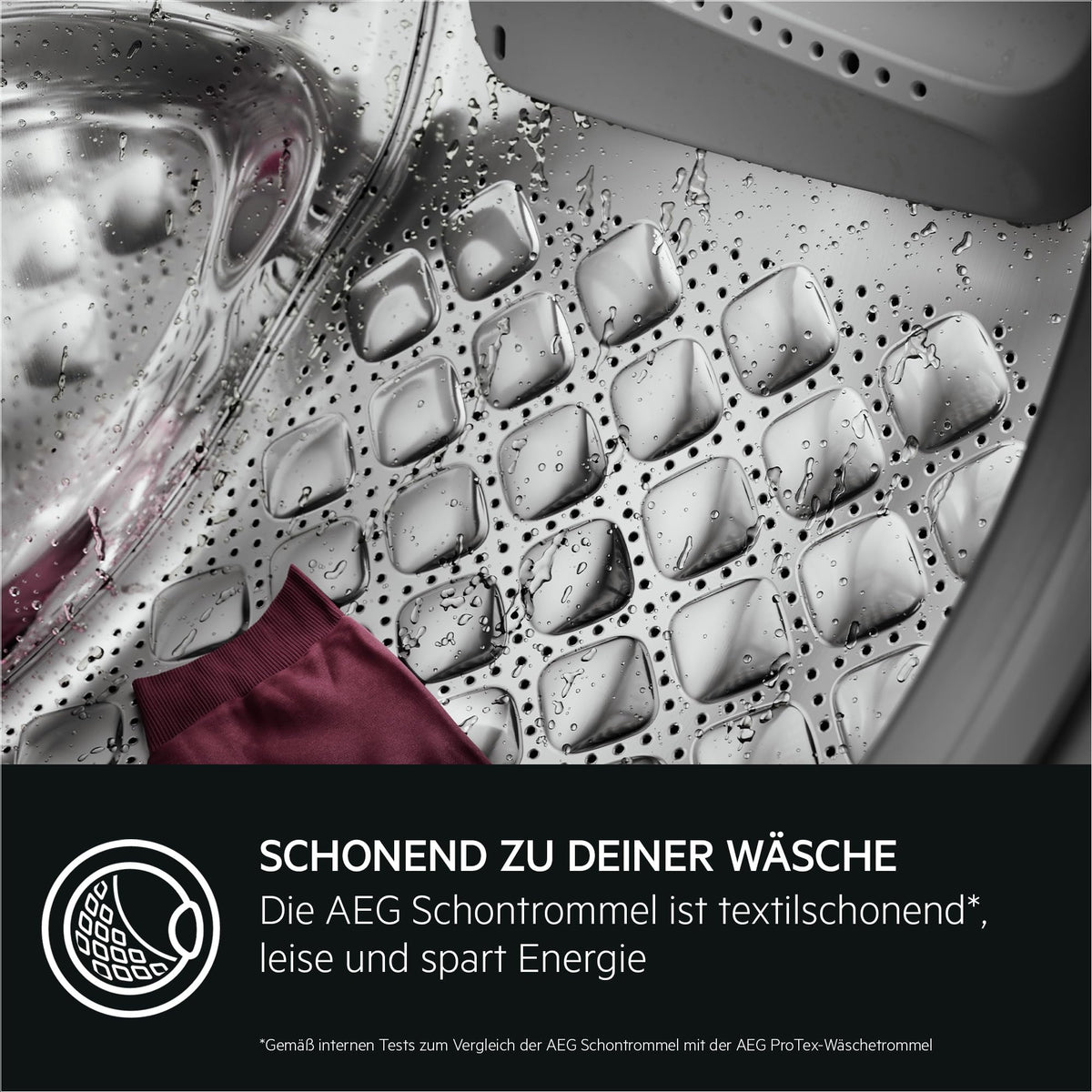 AEG Serie 6000 Waschmaschine 8 kg, ProSense Mengenautomatik, L6AMZ48FL
