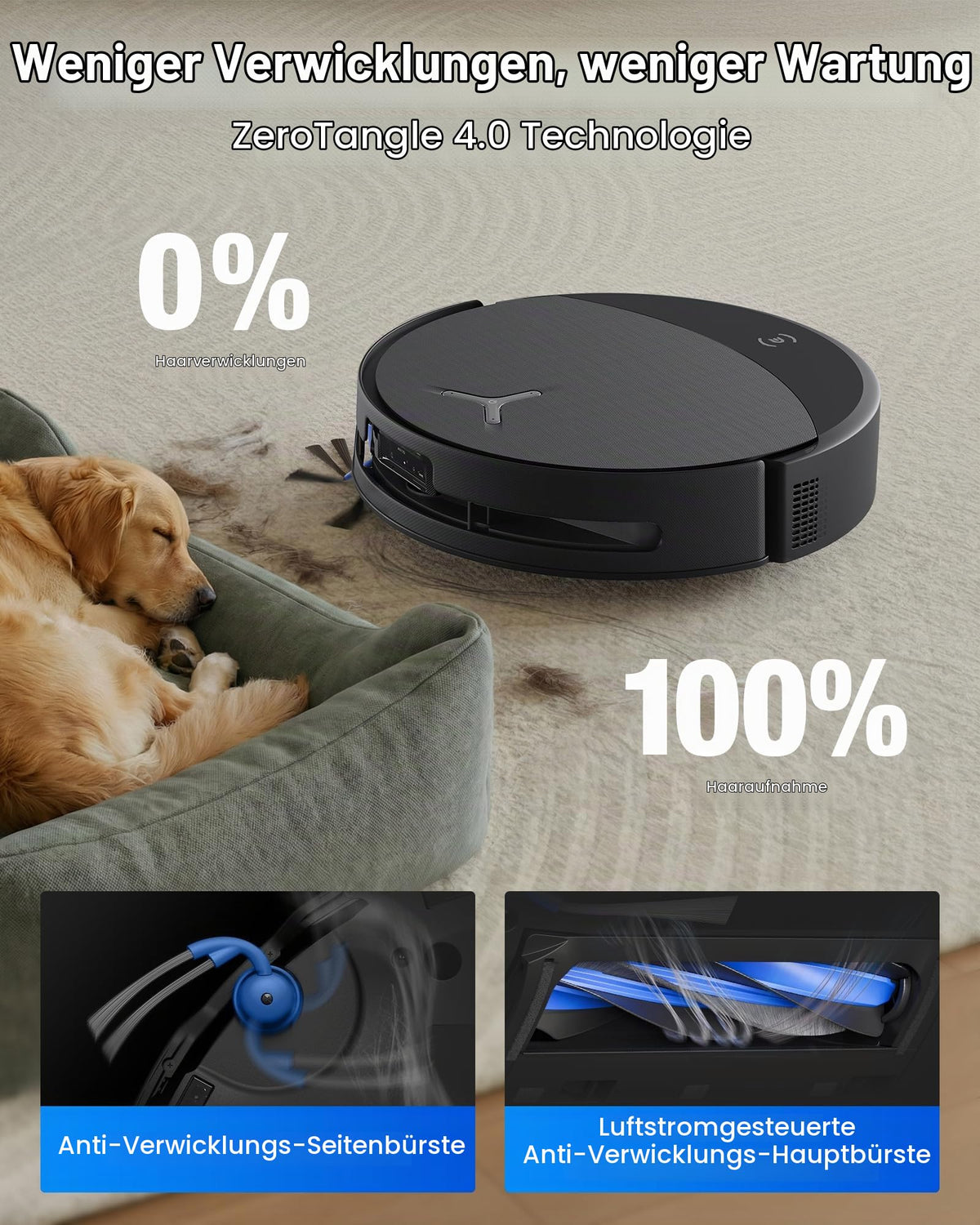 ECOVACS T90 PRO Omni Saugroboter mit Wischfunktion 30.000 Pa, PowerBoost