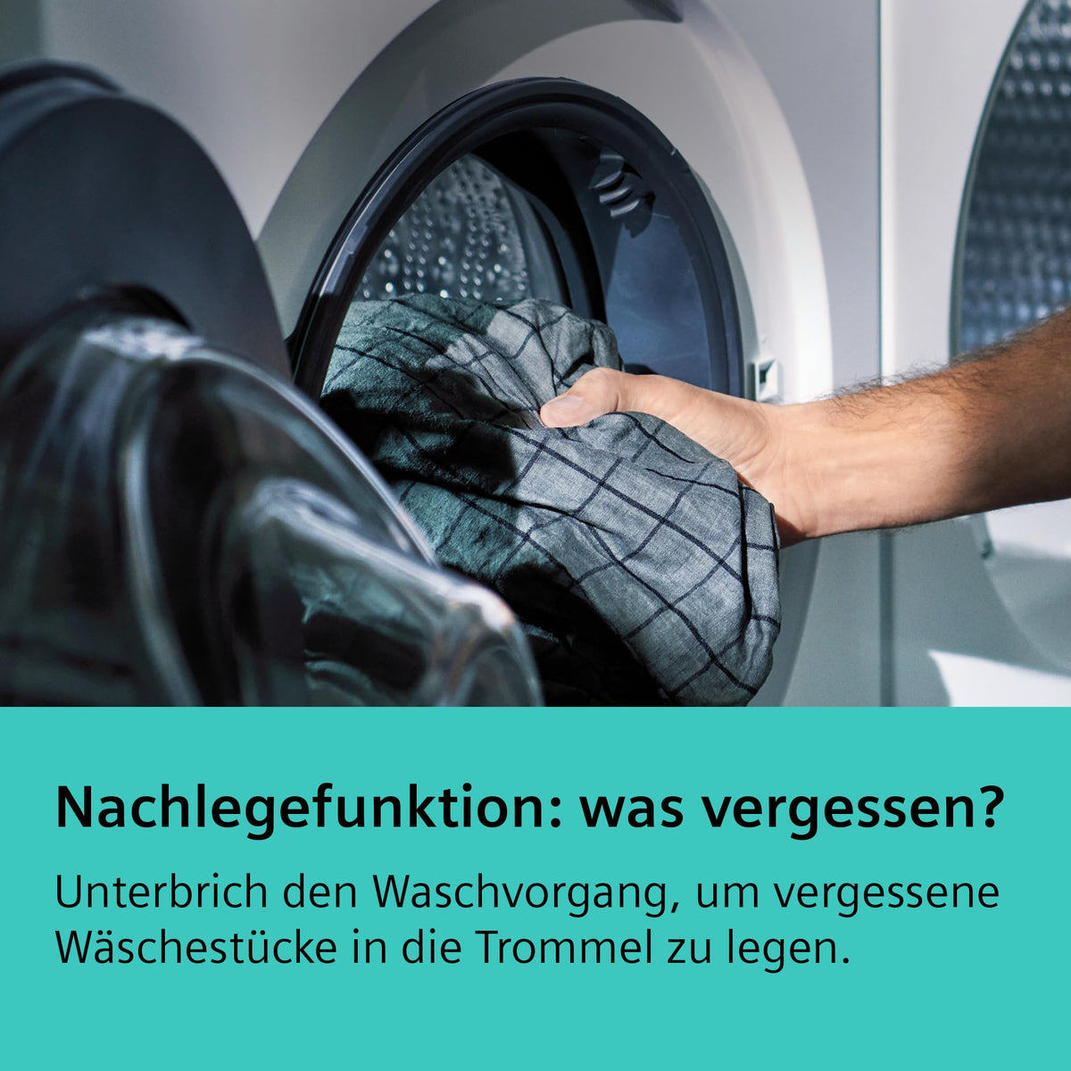 Siemens iQ500 Waschmaschine 10 kg 1400 UpM SmartFinish WG54G2Z41